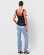 FW 2005 Tank Top With Pearl And Stone Detail
