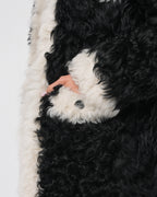 FW 2021 Two-Tone Shearling Coat