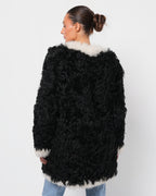 FW 2021 Two-Tone Shearling Coat
