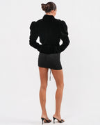 FW 1995 Runway Velvet Corset Jacket