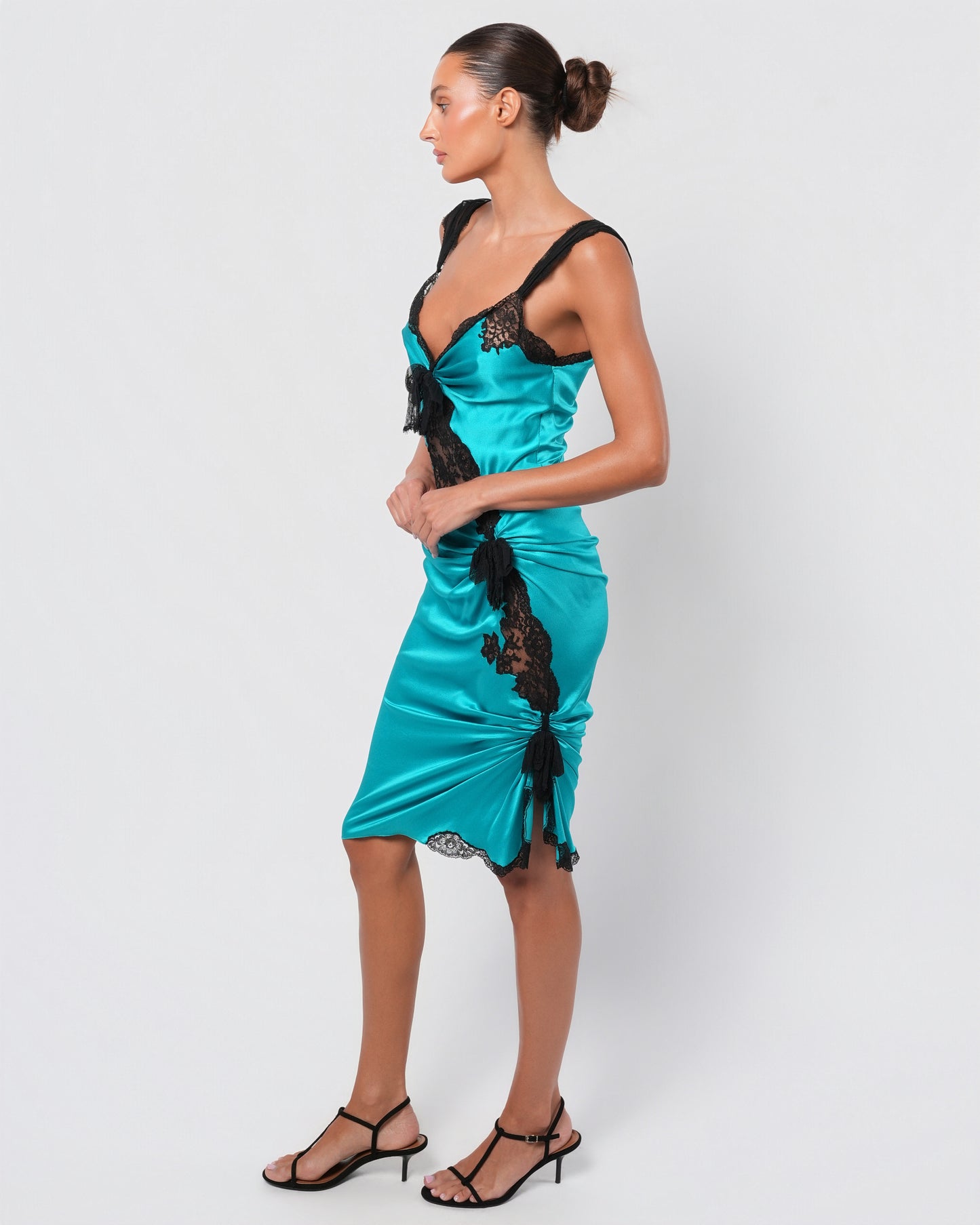 Silk and Lace Dress