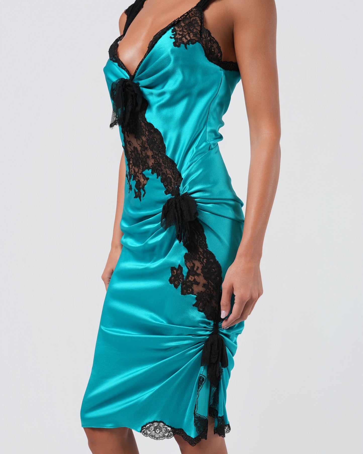 Silk and Lace Dress
