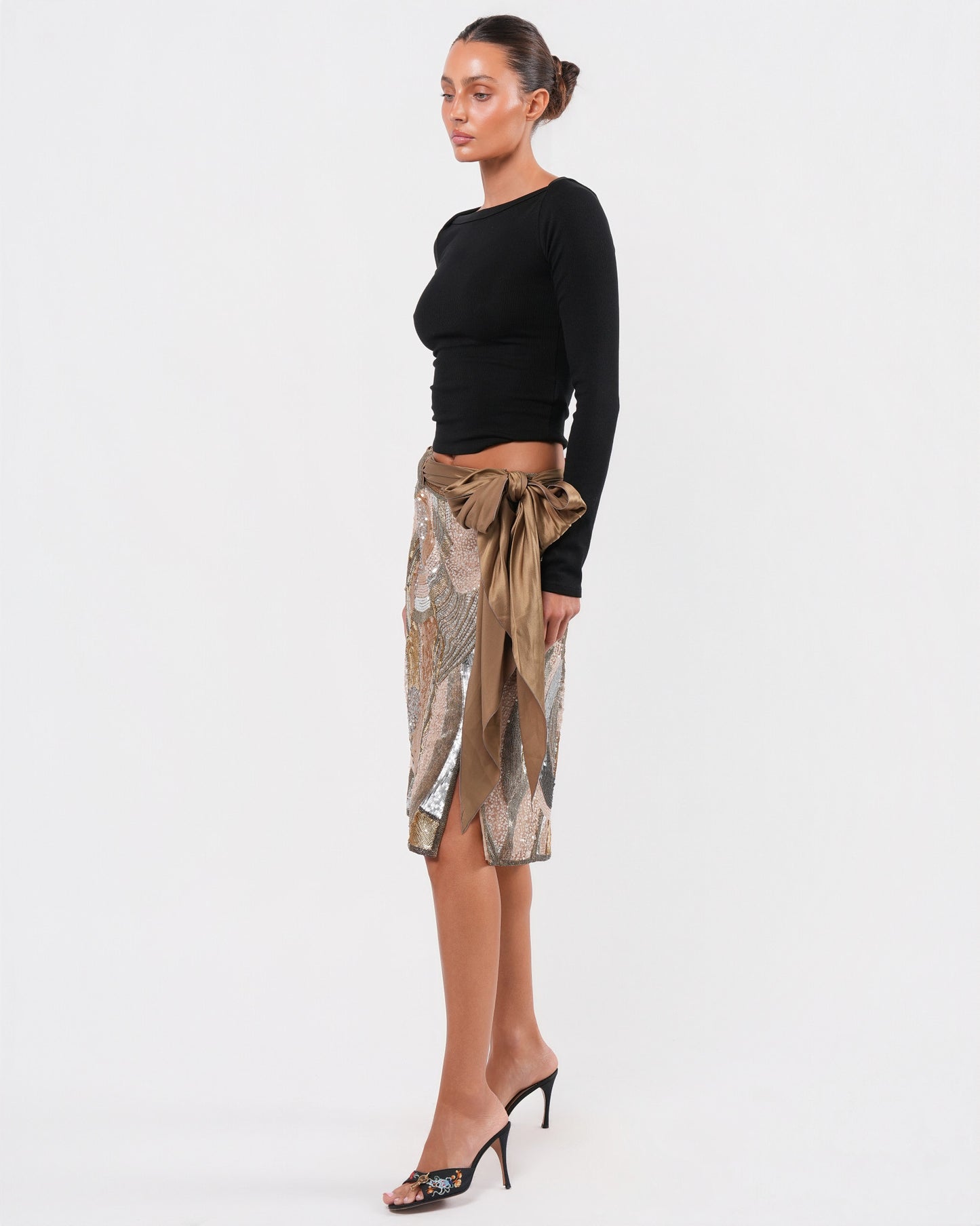SS 2005 Sequin Embellished Skirt