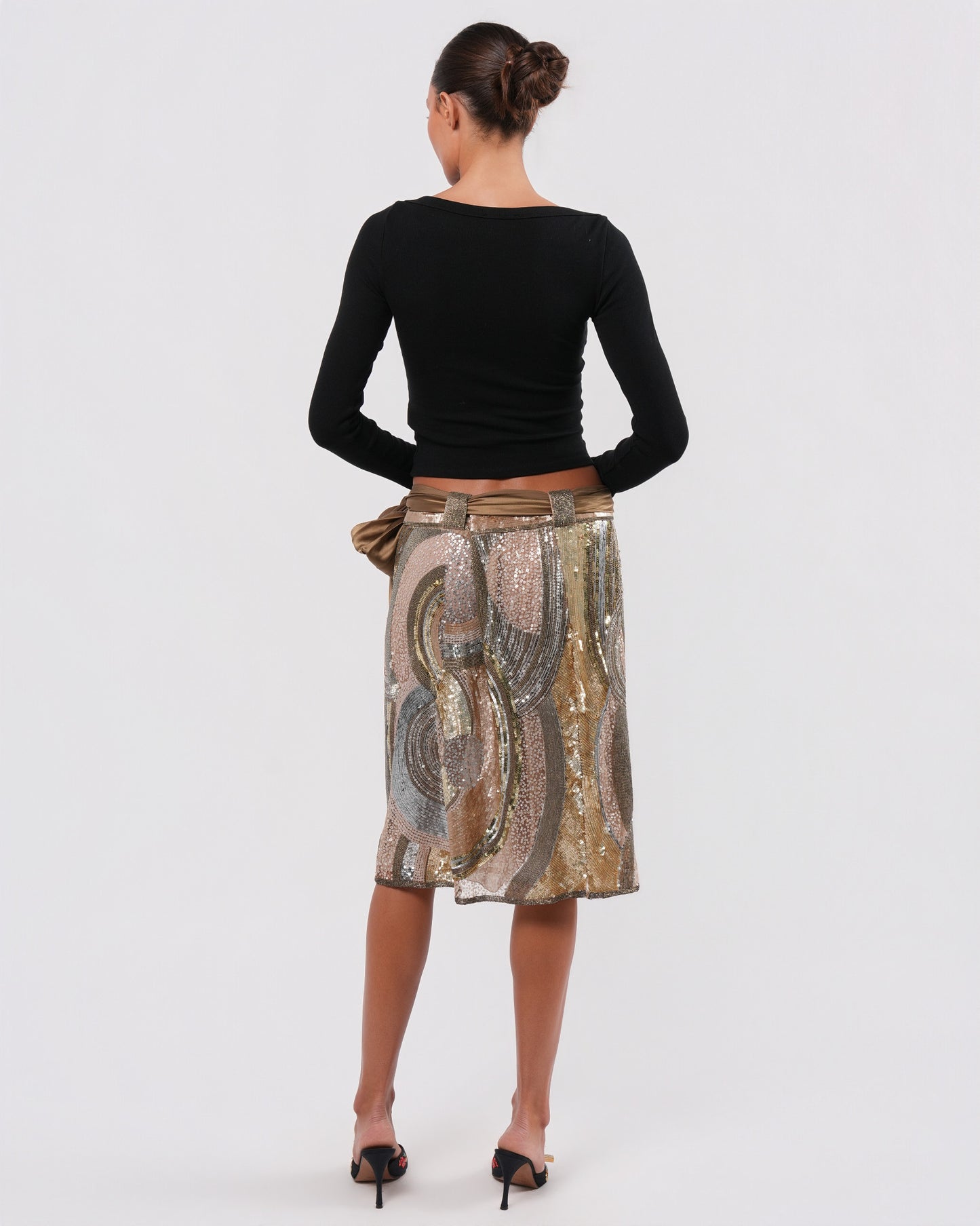 SS 2005 Sequin Embellished Skirt