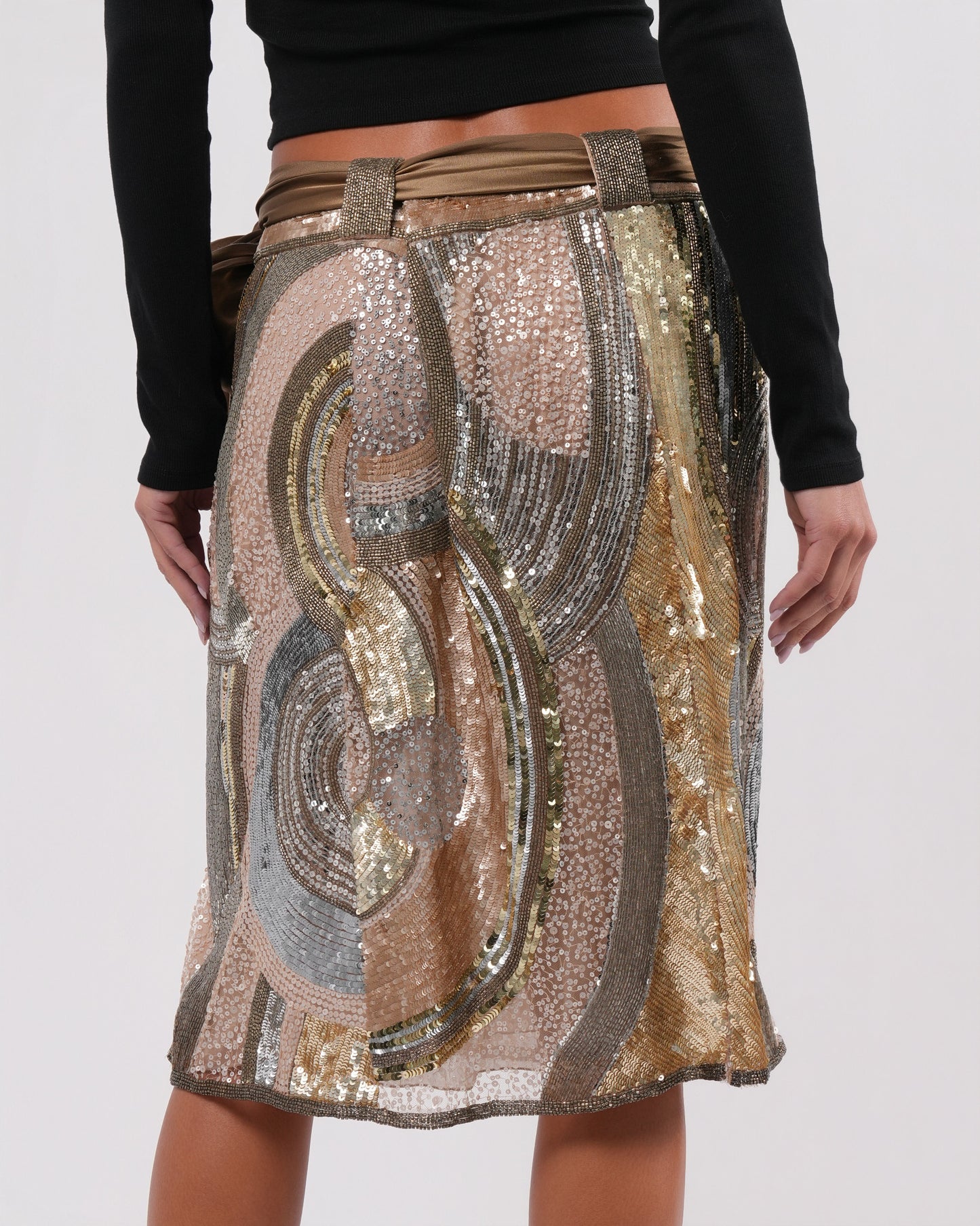 SS 2005 Sequin Embellished Skirt