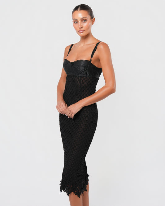 SS 1997 Macrame Bustier Dress