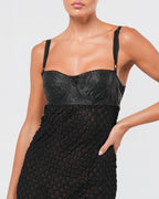 SS 1997 Macrame Bustier Dress