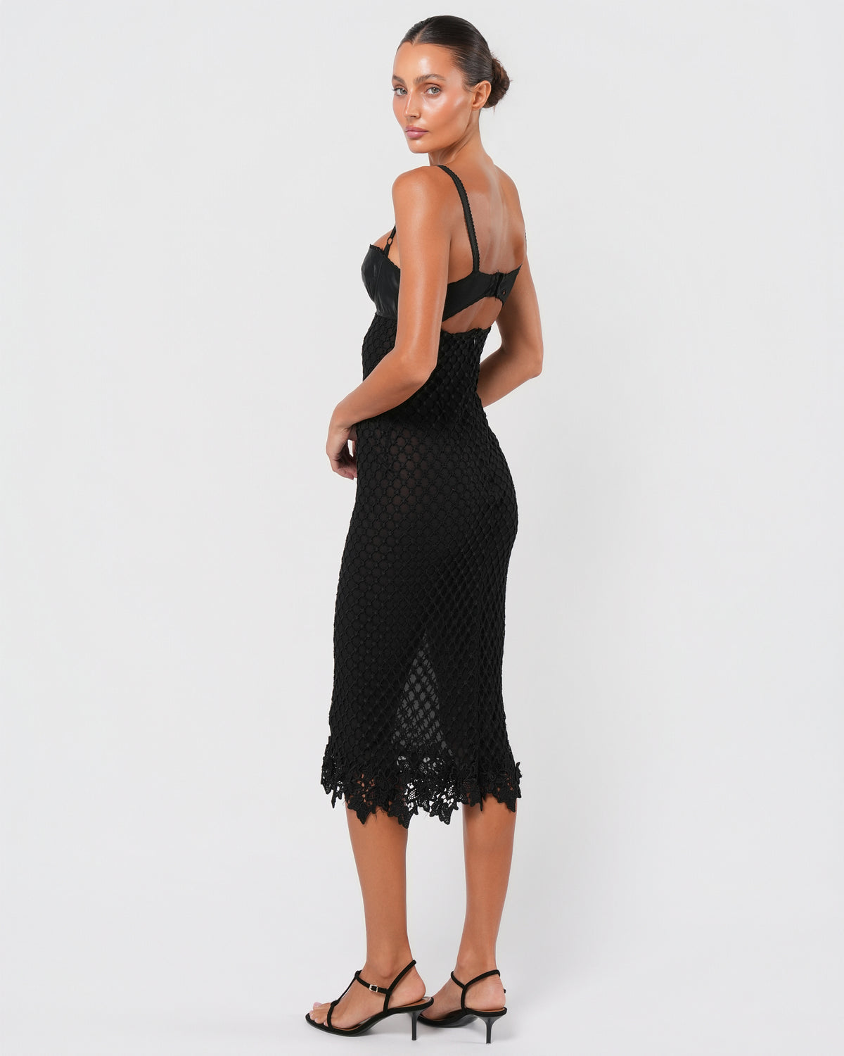 SS 1997 Macrame Bustier Dress