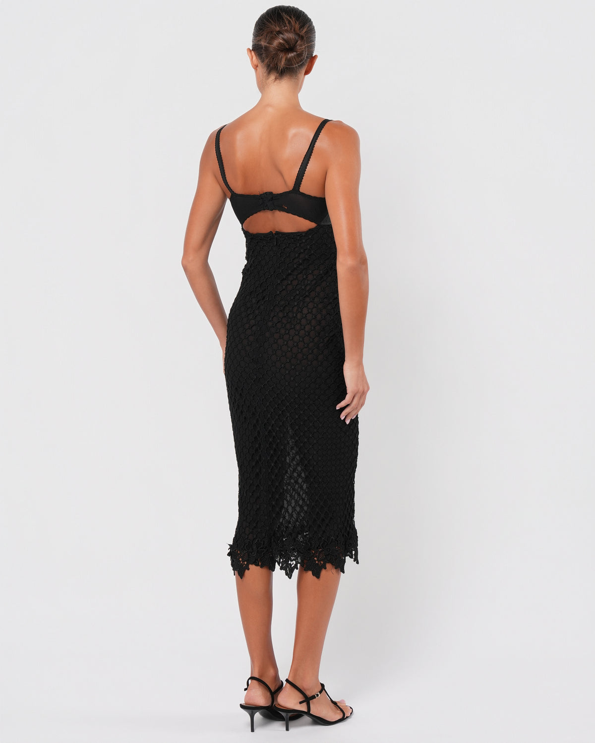SS 1997 Macrame Bustier Dress