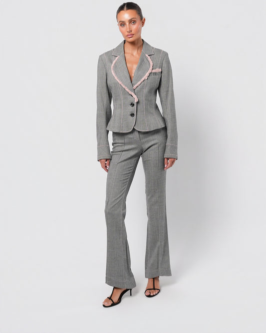 SS 2006 Glen Plaid Wool and Silk Suit