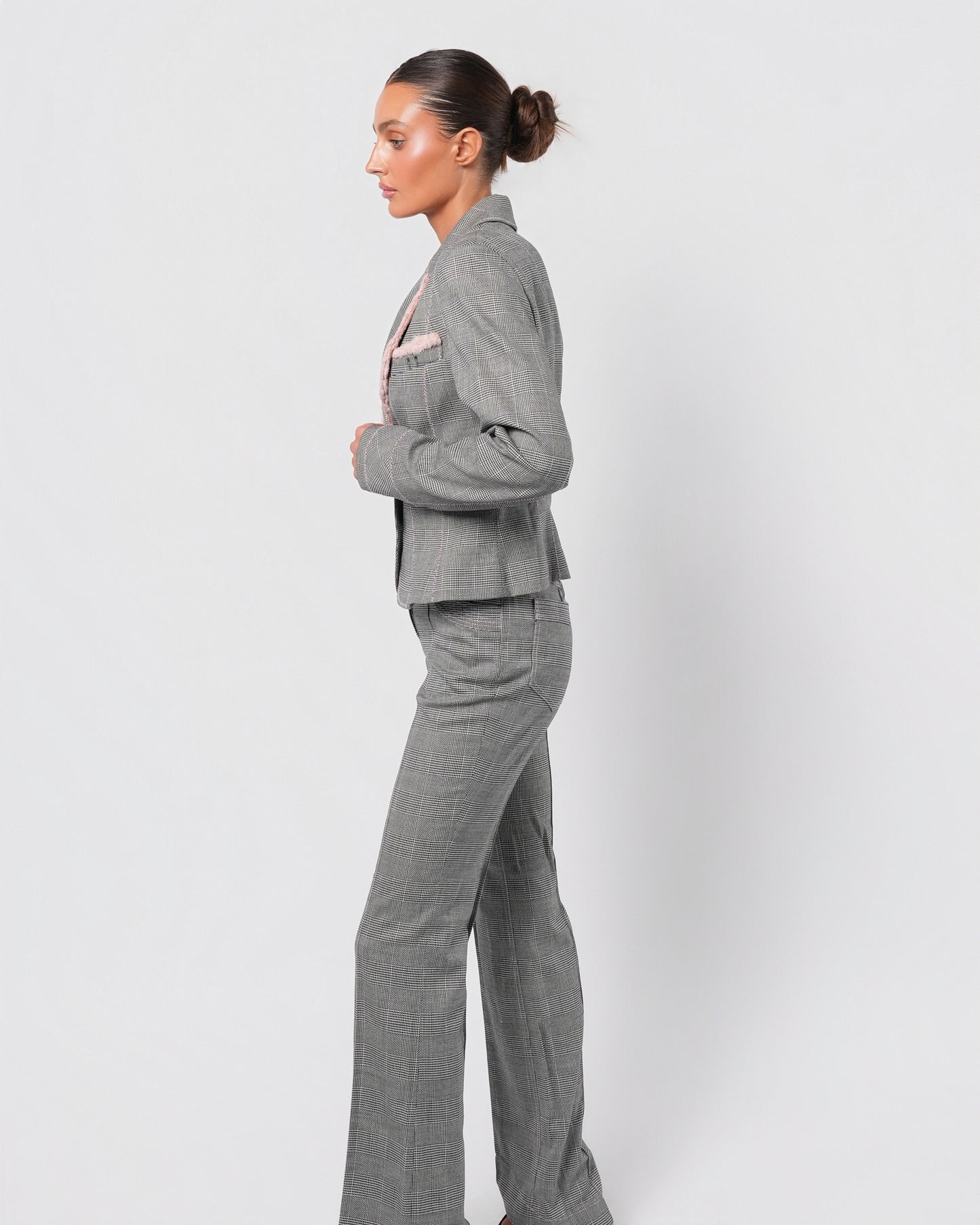 SS 2006 Glen Plaid Wool and Silk Suit