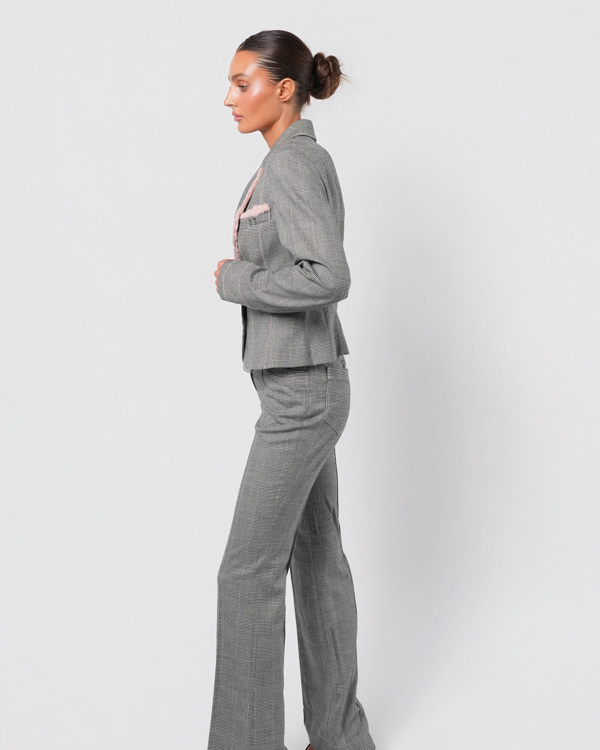 SS 2006 Glen Plaid Wool and Silk Suit