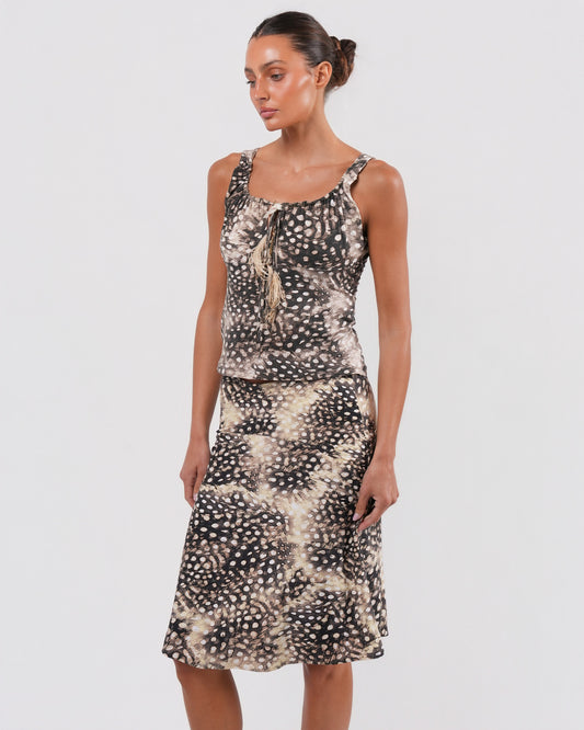 SS 2004 Feather Print Set