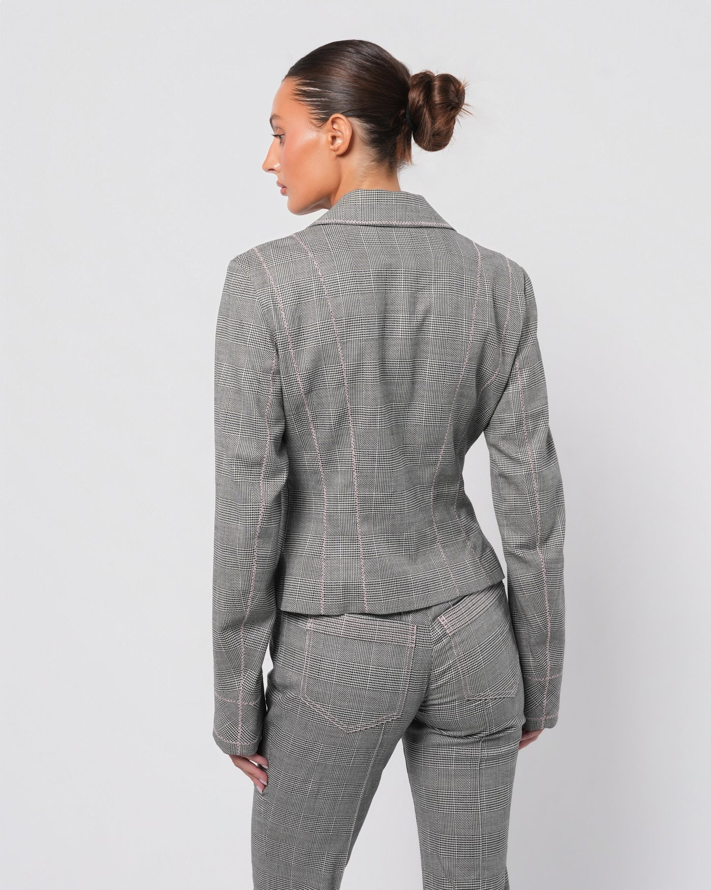SS 2006 Glen Plaid Wool and Silk Suit