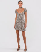 FW 2001 Runway Choker Floral Dress
