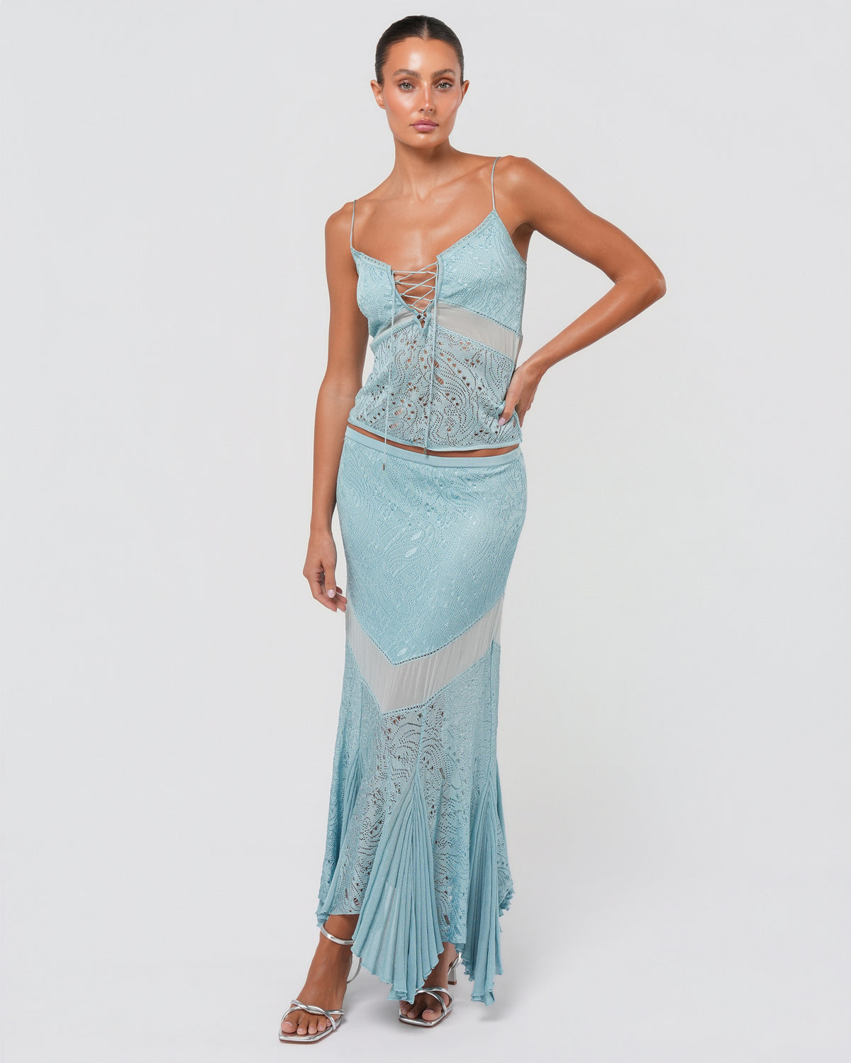 SS 2004 Crochet And Mesh Set