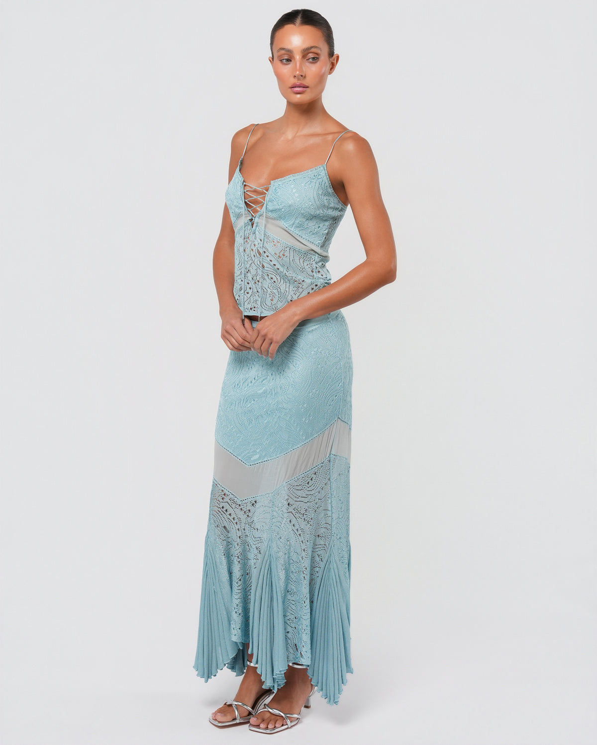 SS 2004 Crochet And Mesh Set