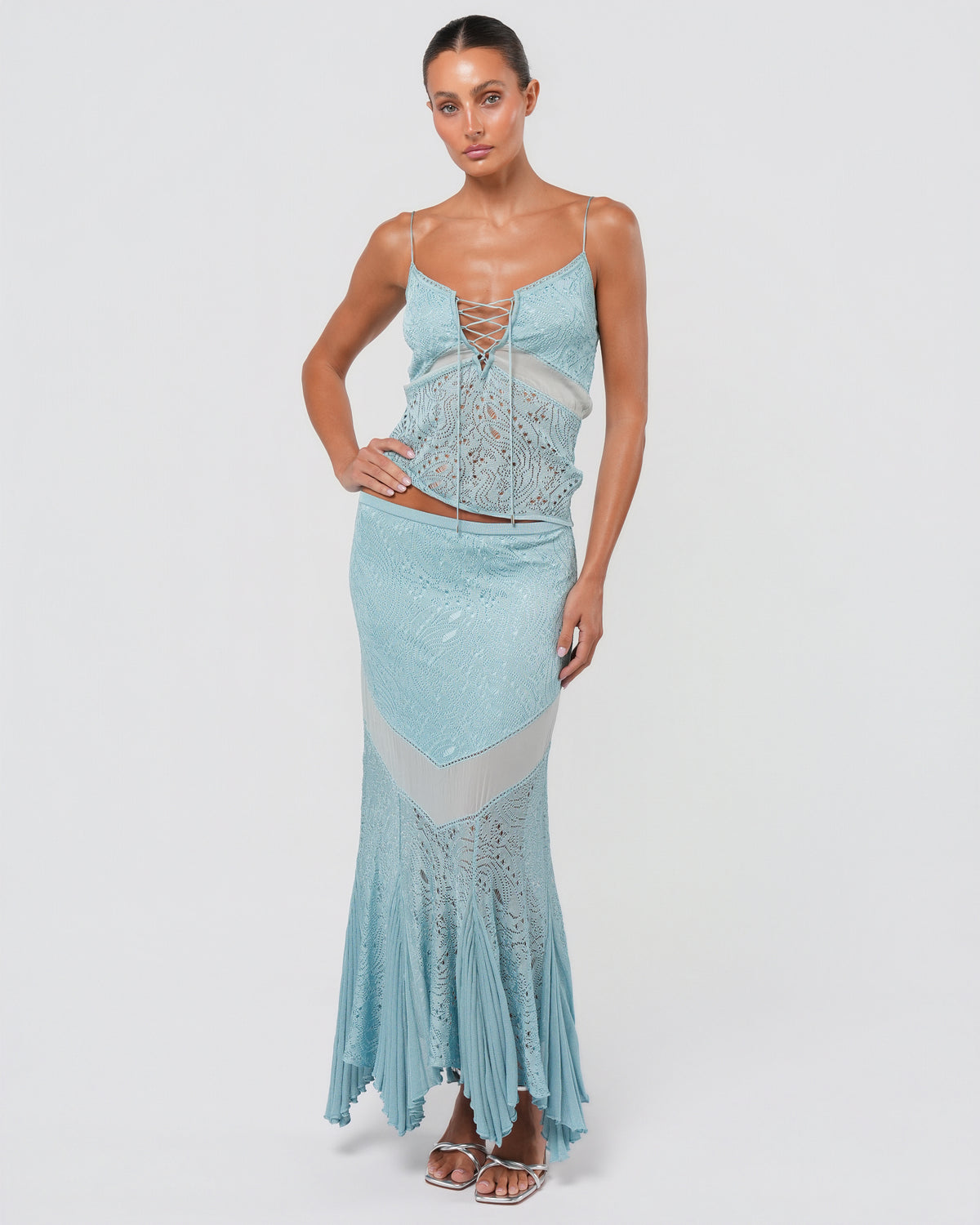 SS 2004 Crochet And Mesh Set