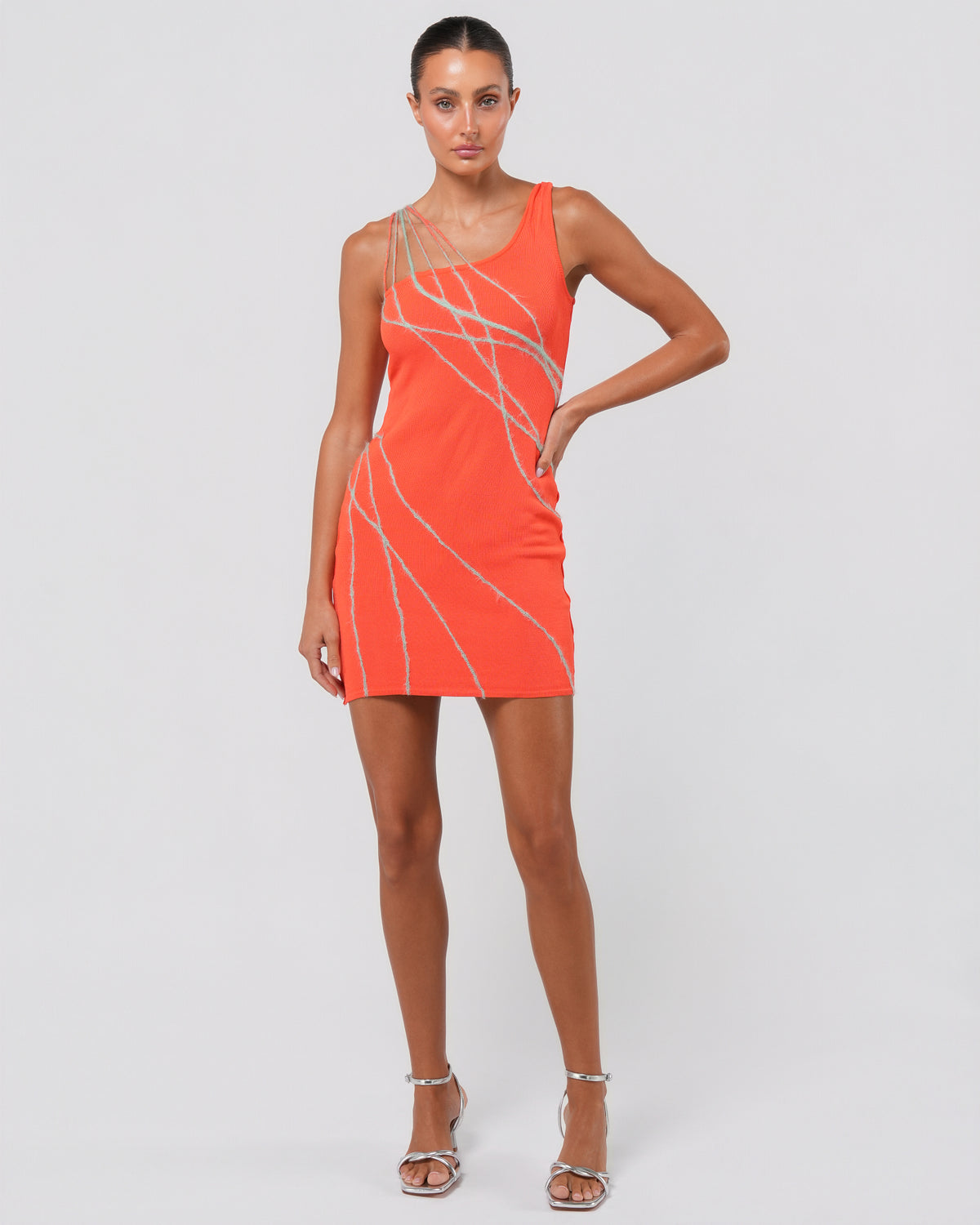 SS 1998 Braided Detail Mini Dress