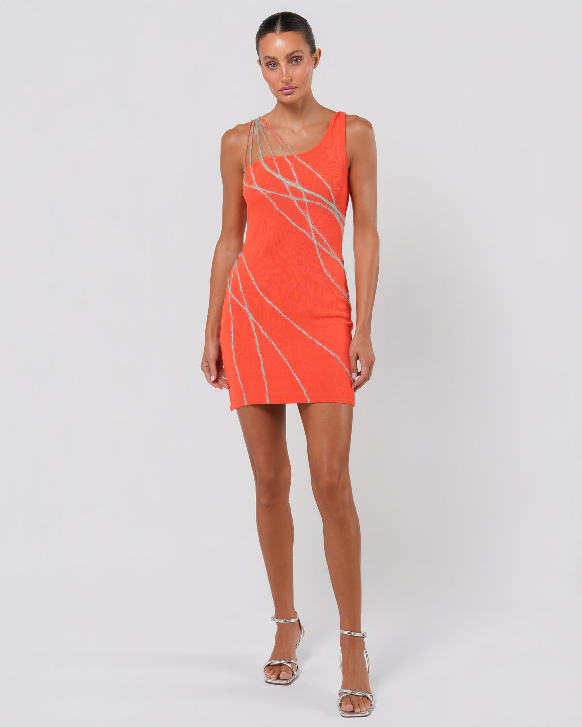 SS 1998 Braided Detail Mini Dress