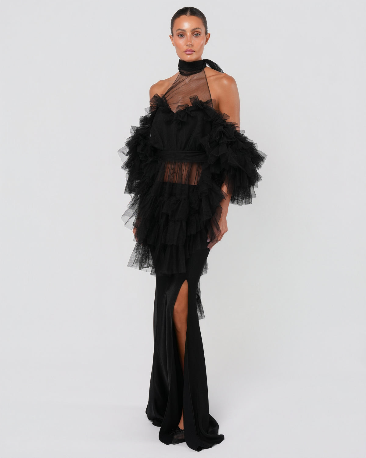 Rare c. 1982 Sample Tulle Top