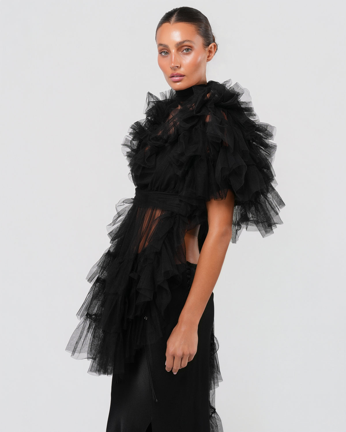 Rare c. 1982 Sample Tulle Top