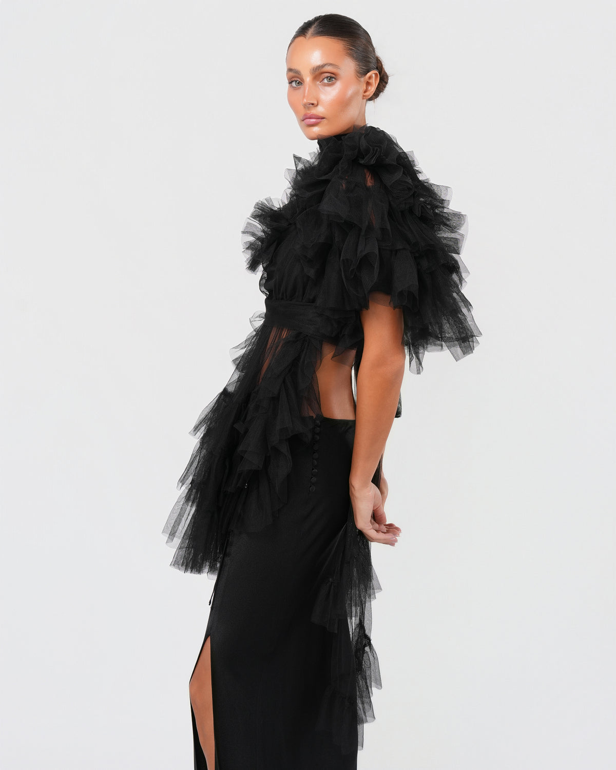 Rare c. 1982 Sample Tulle Top