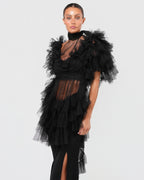 Rare c. 1982 Sample Tulle Top