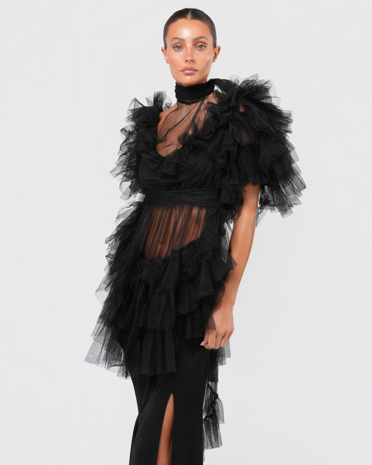 Rare c. 1982 Sample Tulle Top
