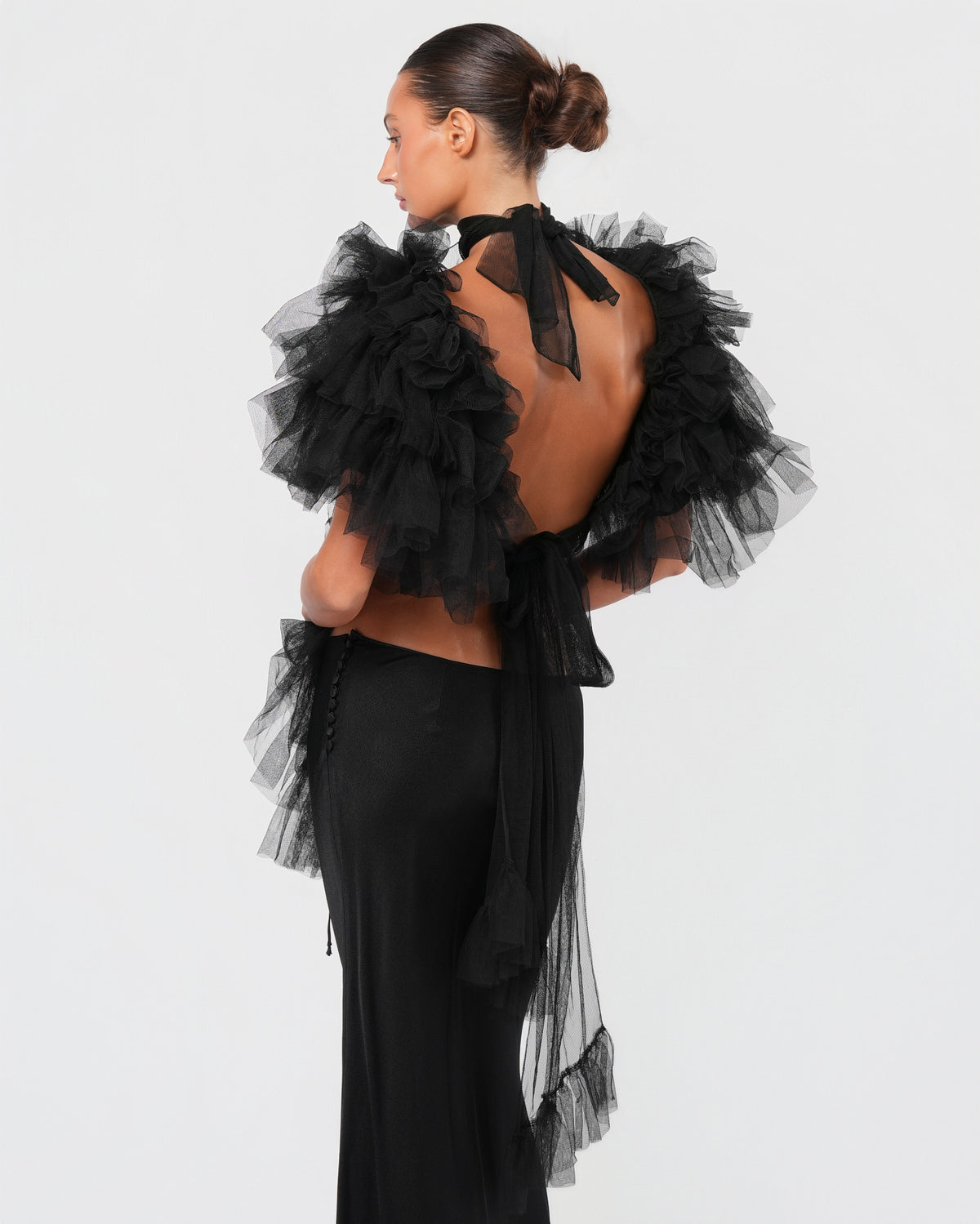 Rare c. 1982 Sample Tulle Top