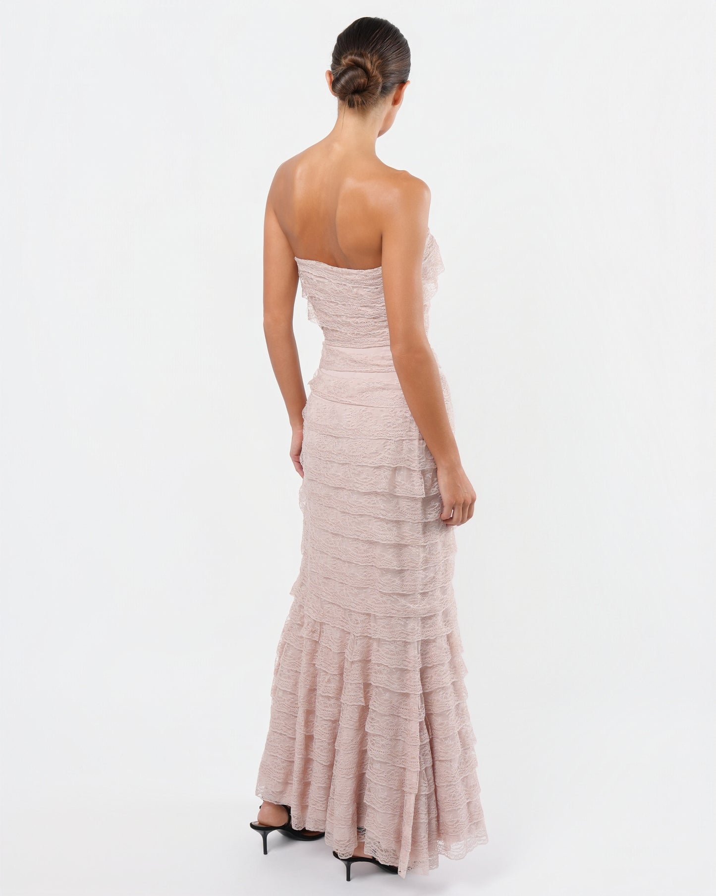 SS 2009 Lace Ruffle Gown