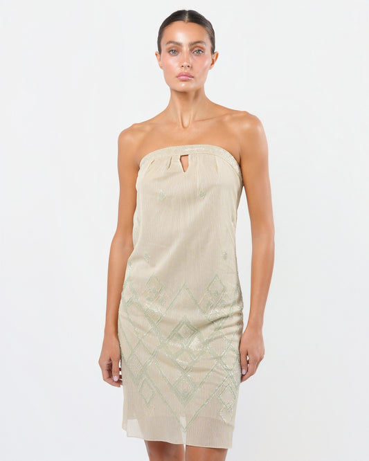 FW 2000 Stella McCartney Era Beaded Dress