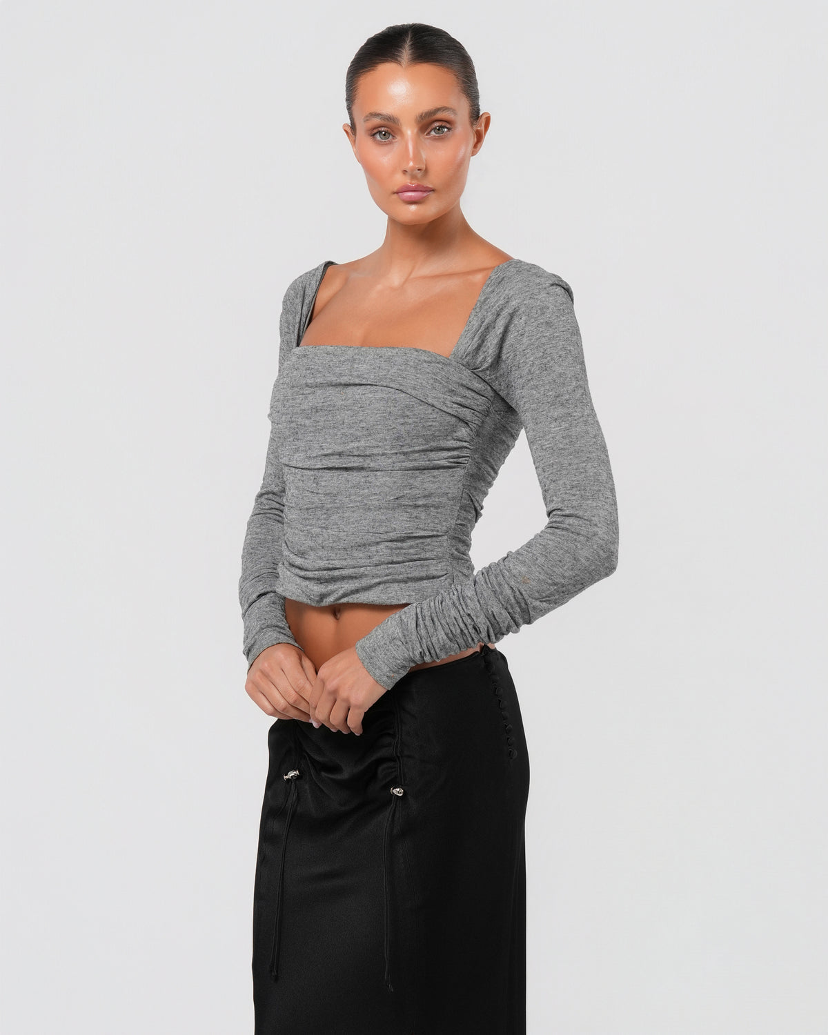 c. 2001 Gray Bustier