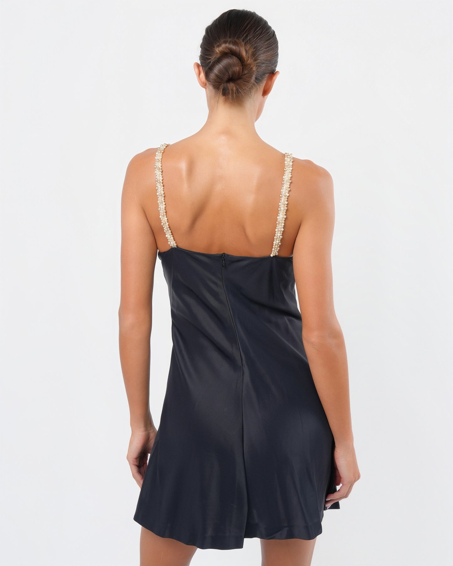 FW 1994 Pearl Detailed Mini Dress
