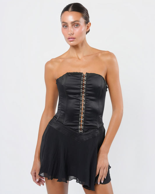 Versus 1995 Corseted Runway Dress
