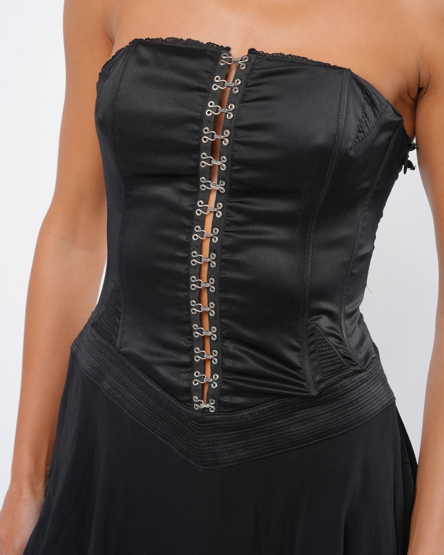 Versus 1995 Corseted Runway Dress