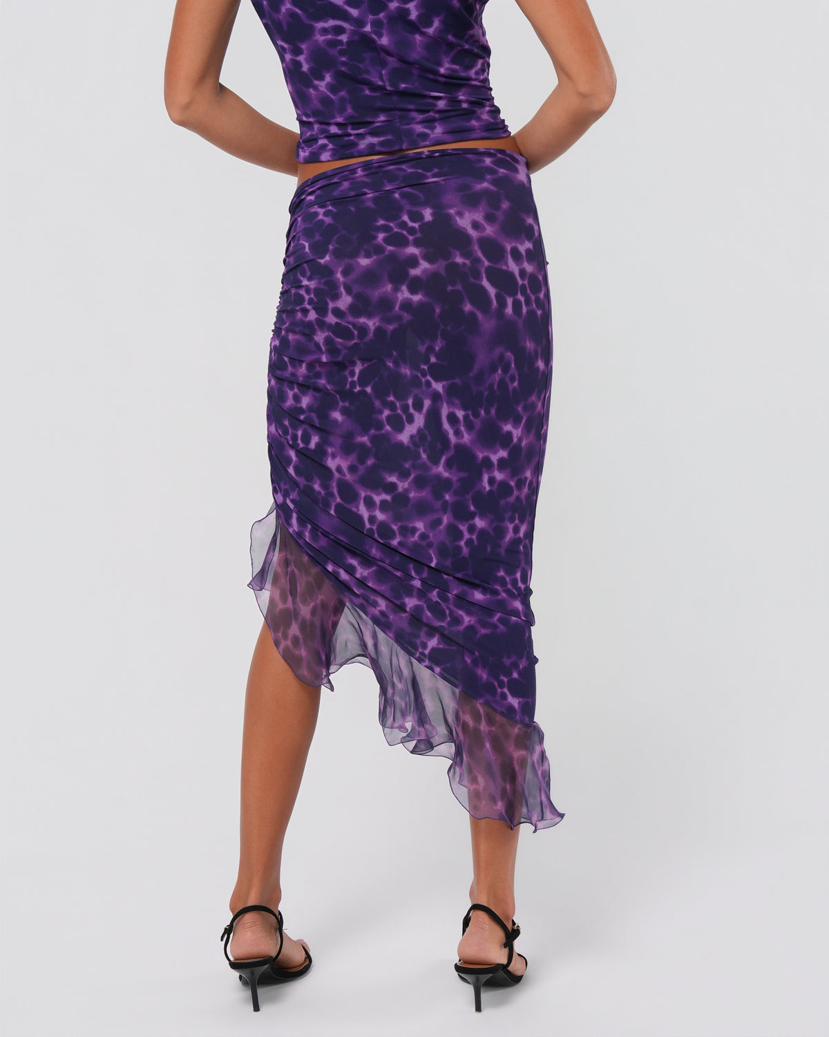 SS 2005 Skirt Set With Stone Detail