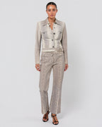 FW 2002 Lizard Jacket And Pant Set