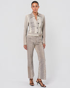 FW 2002 Lizard Jacket And Pant Set