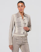 FW 2002 Lizard Jacket And Pant Set