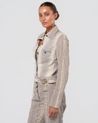 FW 2002 Lizard Jacket And Pant Set