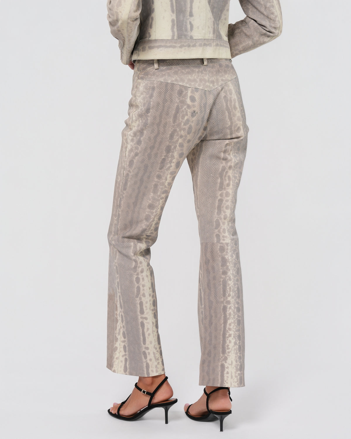 FW 2002 Lizard Jacket And Pant Set