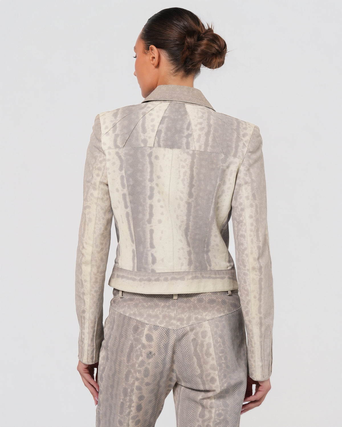 FW 2002 Lizard Jacket And Pant Set