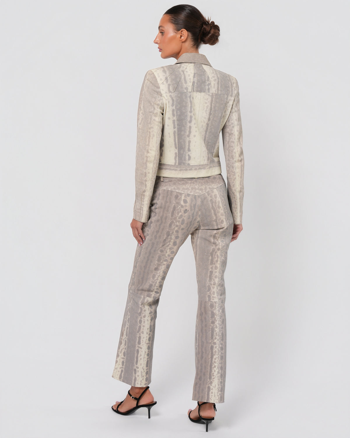 FW 2002 Lizard Jacket And Pant Set