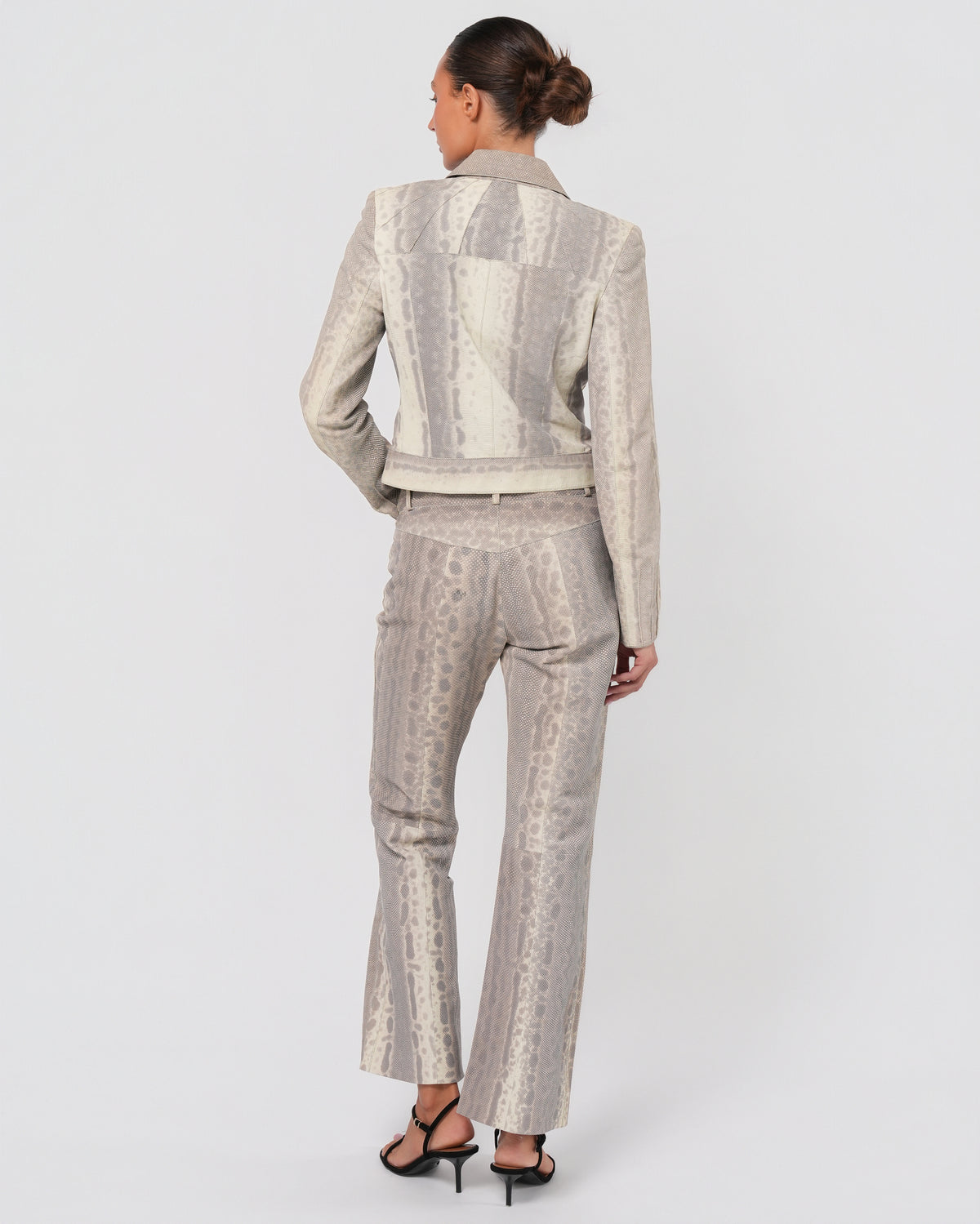 FW 2002 Lizard Jacket And Pant Set