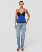 c. 1996 Silk And Lace Top