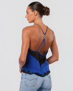 c. 1996 Silk And Lace Top