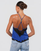 c. 1996 Silk And Lace Top