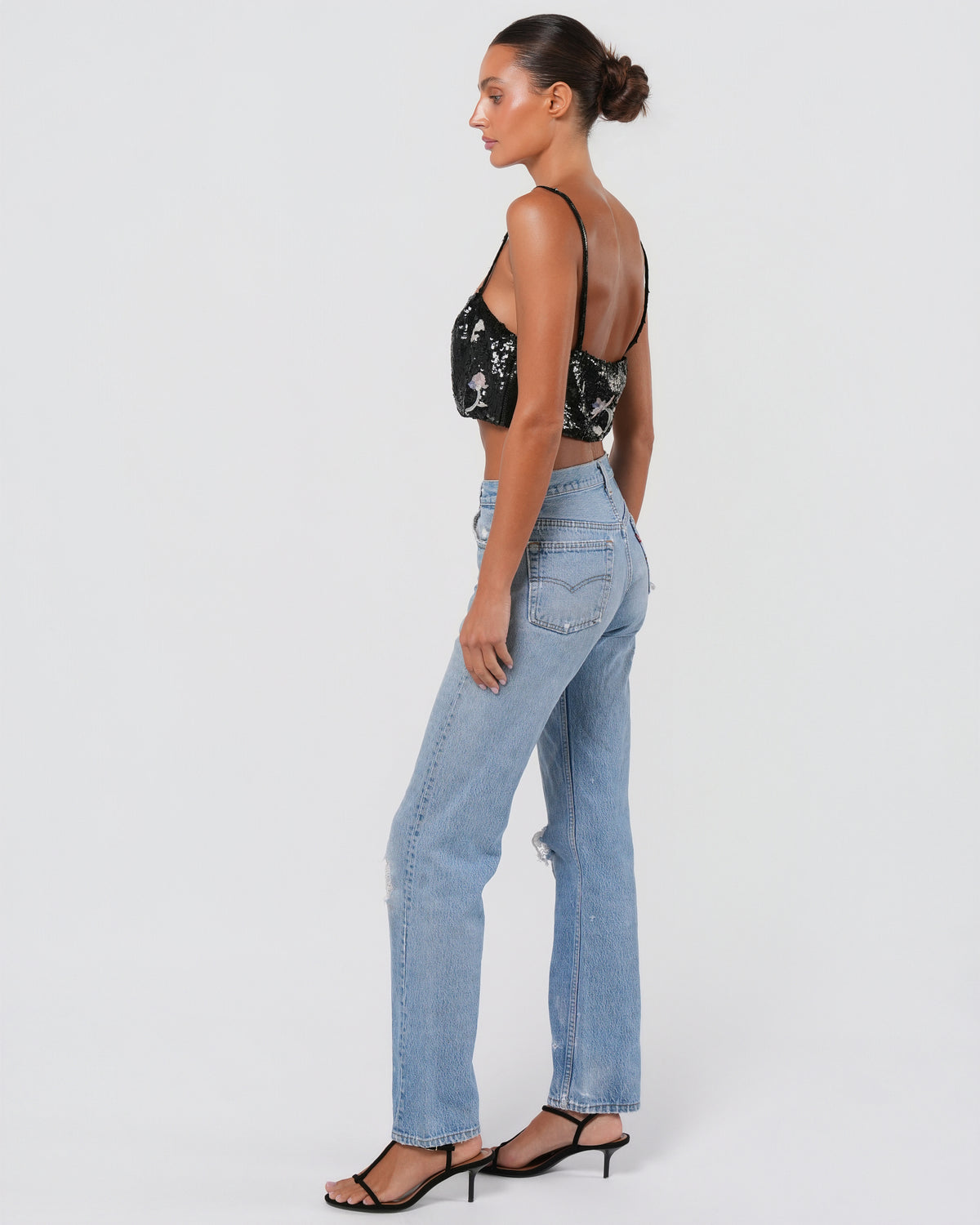 FW 2000 Runway Sequin Top