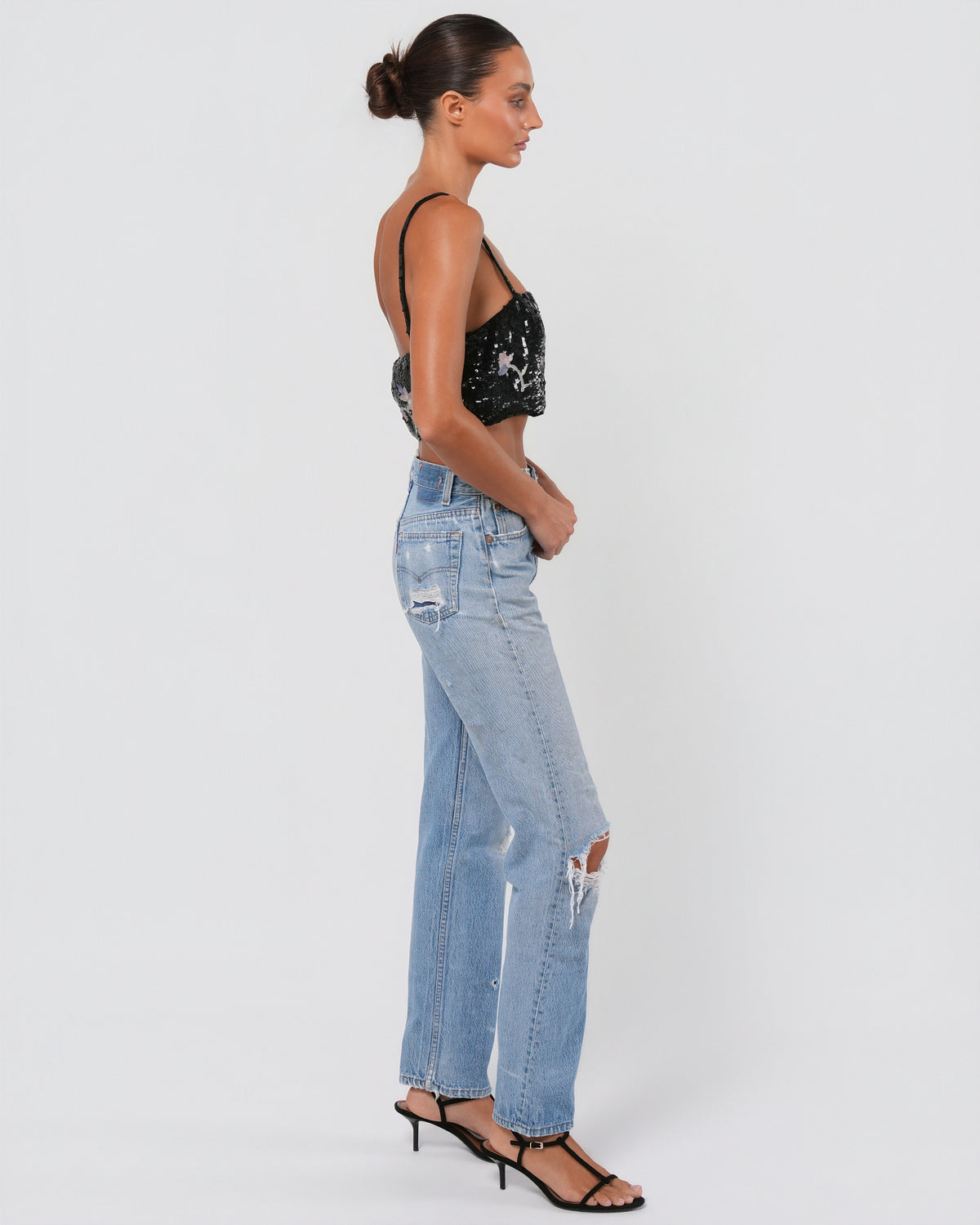 FW 2000 Runway Sequin Top